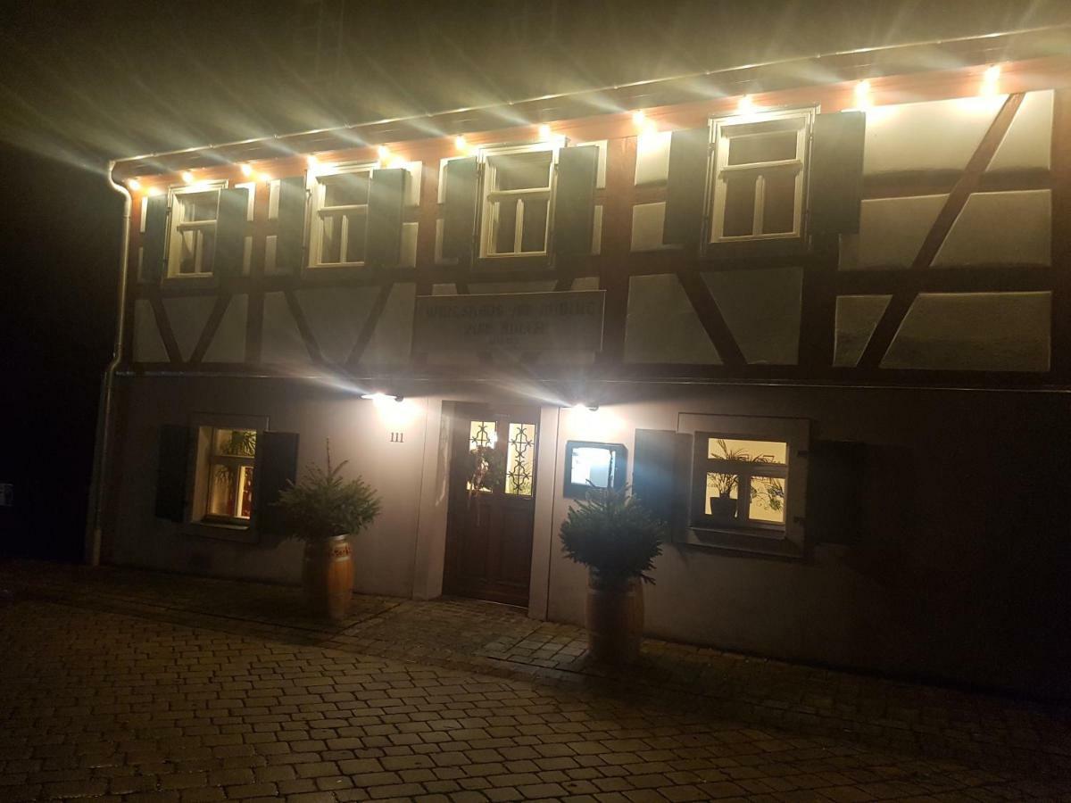 Wirtshaus Am Markt Markt Nordheim Exterior foto